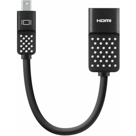 Belkin Mini DisplayPort/HDMI 0,127 m Negro