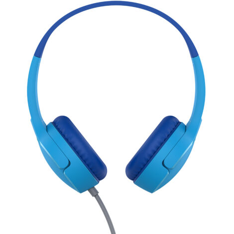 Belkin SoundForm Mini Kopfhörer Kabelgebunden Kopfband Anrufe/Musik/Sport/Alltag Blau