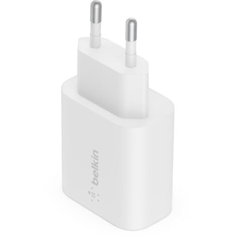 Belkin WCA004vfWH Smartphone, Tablette Blanc AC Charge rapide Intérieur