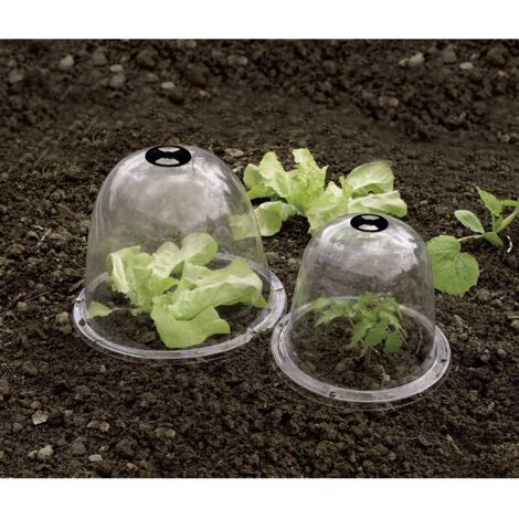 BELL CLOCHE - 3 PIECES - H : 25cm, D : 25cm