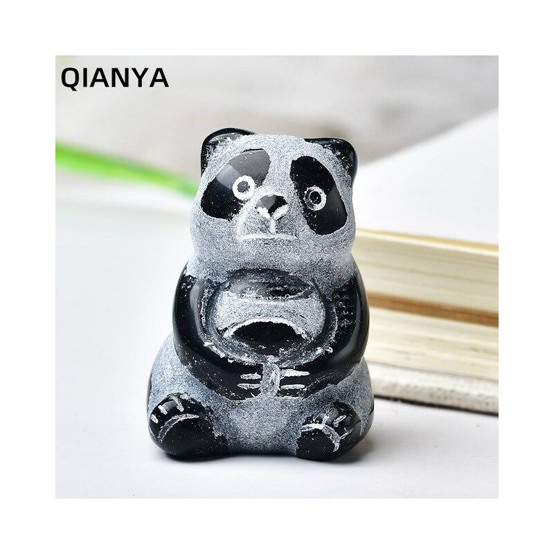 Bella pietra preziosa di ossidiana di cristallo