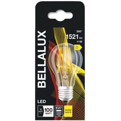 BELLALUX - Bellalux led clair standard E27 11 W chaud 1521 lm