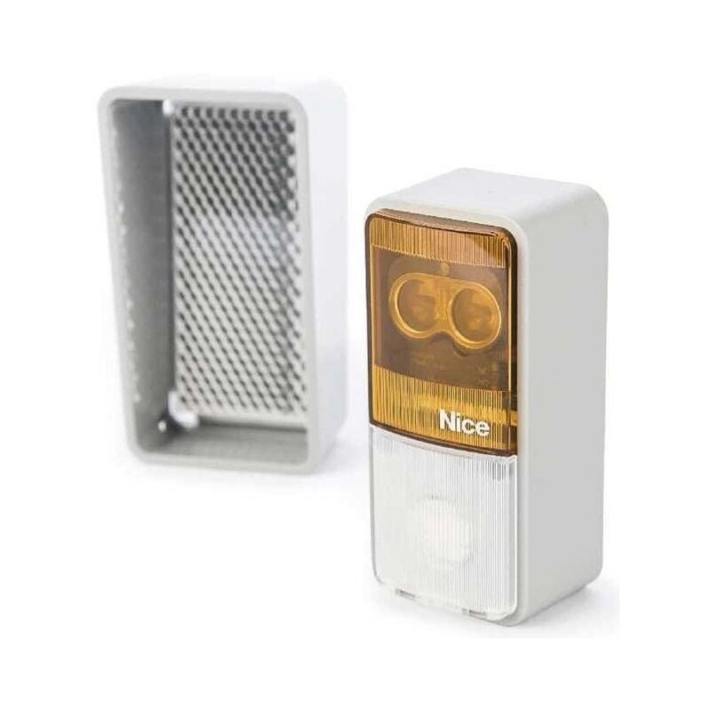 Photocellule à réflexion extérieure Nice epmor Reflex avec miroir réfléchissant