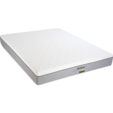 BELLECOUR LITERIE  Matelas AMBOISE 160x200 cm  Mousse avec mémoire de forme