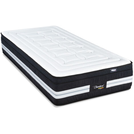 BELLECOUR LITERIE Matelas CHAMBORD 90x200 cm Micro-ressorts
