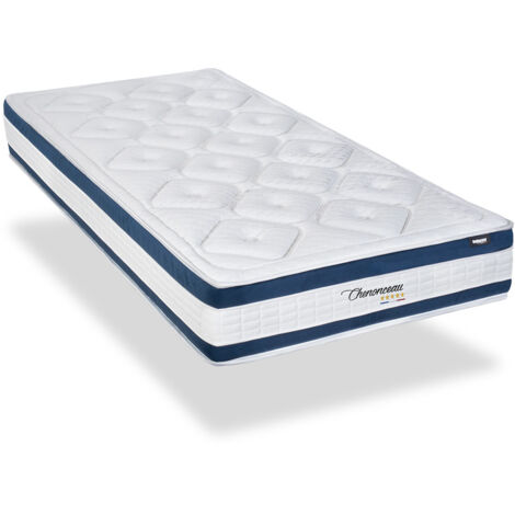 BELLECOUR LITERIE  Matelas CHENONCEAU 90x200 cm  Mousse avec mémoire de forme