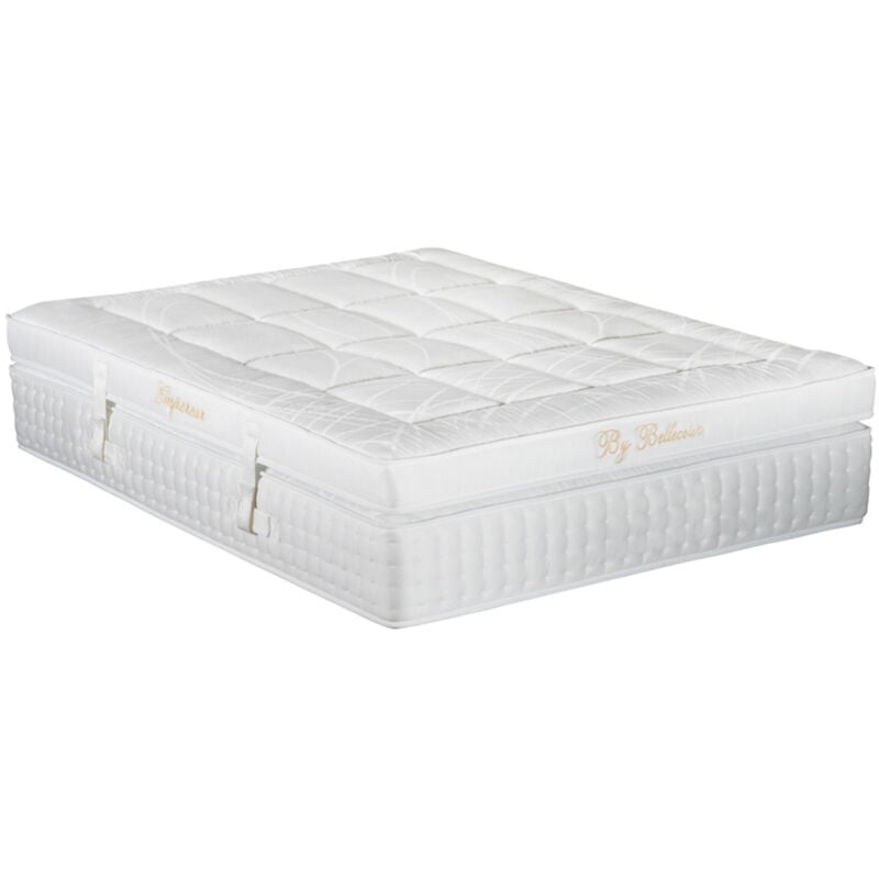 Bellecour - literie Matelas empereur 140x200 cm Mousse avec mémoire de forme