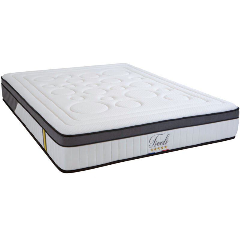 BELLECOUR LITERIE Matelas TIVOLI 90x190 cm Mousse avec mémoire de forme