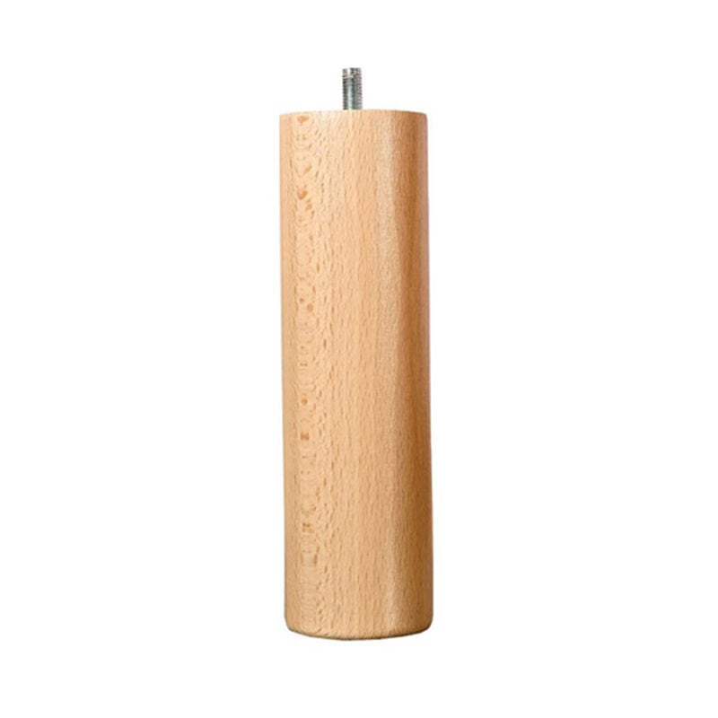 Literie Pied de lit cylindrique en bois Hauteur 25 cm (vendu à l'unité) - Bellecour