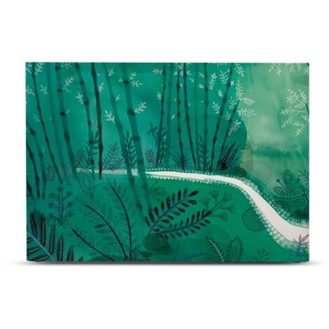 BELLECOUR LITERIE  Tête de lit déhoussable FORÊT 140x110 cm
