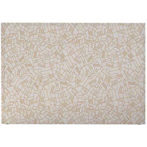 BELLECOUR LITERIE  Tête de lit déhoussable SIMONE 180x110 cm  Coloris Beige