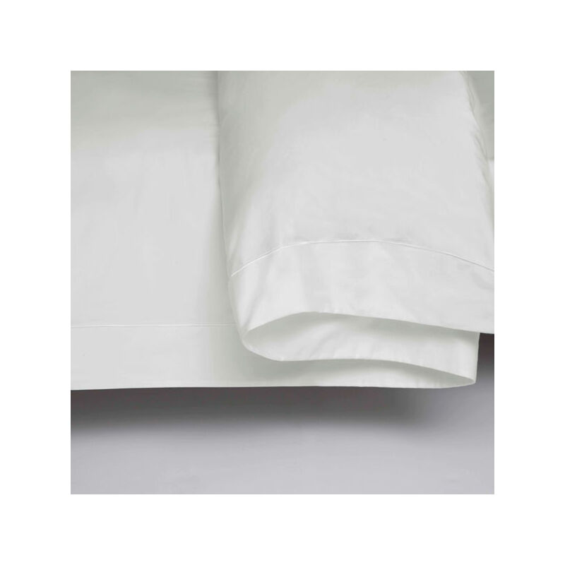Image of Superior 1000 Thread Count 100% Egyptian Cotton Sateen Duvet Cover, Ivory, King - Belledorm