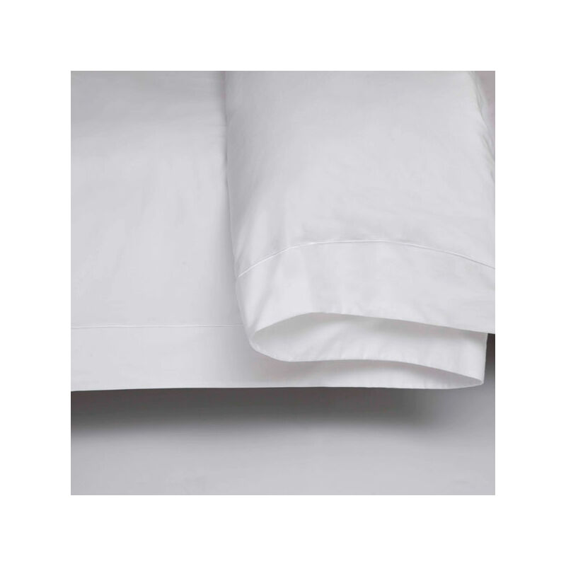 Image of Belledorm Superior 1000 Thread Count 100% Egyptian Cotton Sateen Duvet Cover, White, Single