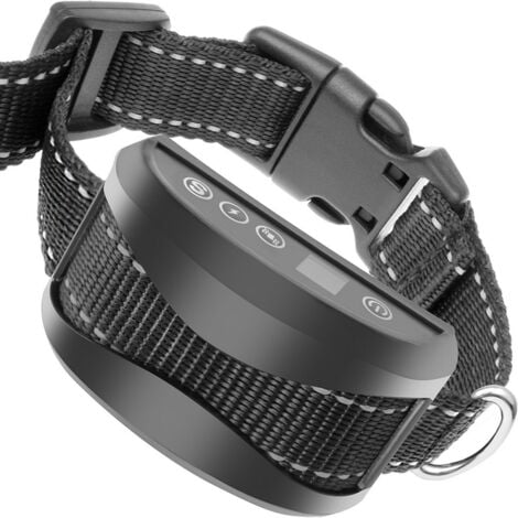 CYSLMUK Bellhalsband – 3 Schock-/Vibrations-/Empfindlichkeitstrainingsmodi, sicher, automatisch, wiederaufladbarer IP65-Akku, verstellbare reflektierende Riemen