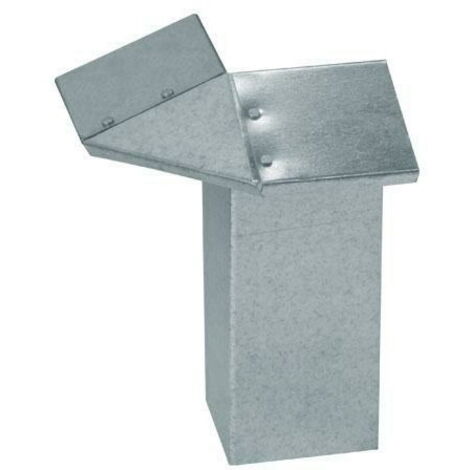 Bellissa Eckteil für Schneckenblech 7 x 7 x 20 cm Schneckenabwehr