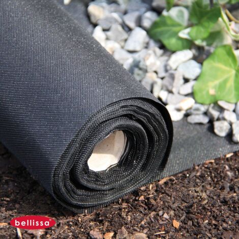 Bellissa Unkrautvlies 150m Unkrautfolie Gartenvlies Beetvlies Mulchvlies Vlies