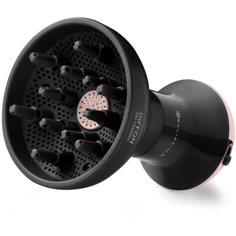 Bellissima Imetec Diffon Ion Ceramic, Diffusore Capelli Ricci, 700 W, Doppia Tensione