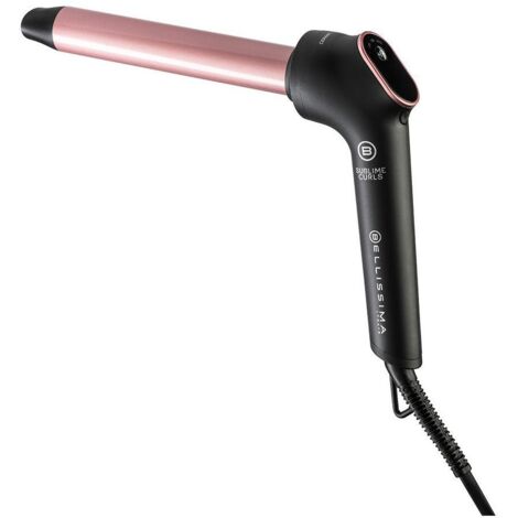 Bellissima Imetec Sublime Curls Ferro Arricciacapelli Diametro 25 Ricci morbidi e Definiti Nero Rosa
