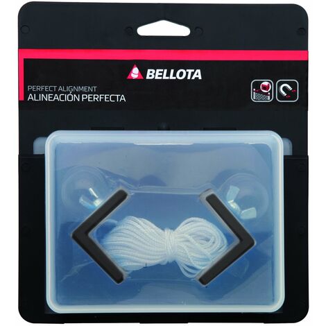 Bellota 50251 Squadre con calamita per allineare i mattoni durante la costruzione di una parete semplificando i lavori di muratura