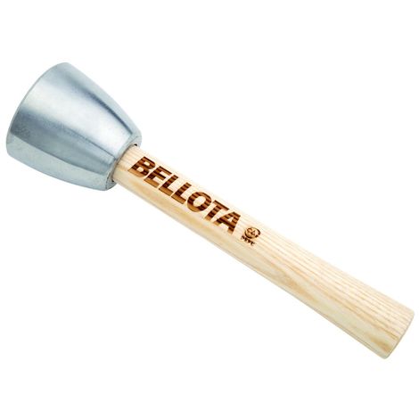 Bellota 5305-0 - Massette Portugaise avec Tête en Acier Forgé et Manche en Bois, Outil de Frappe pour Ébavurage de Pierres et de Murs