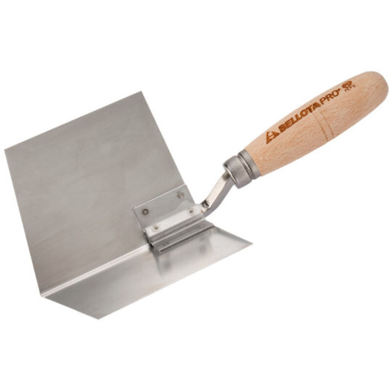 Bellota - 5896-R Spatule Inox avec Manche en Bois Coin Proplac