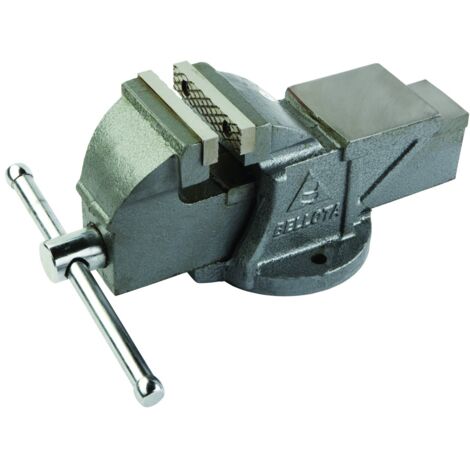 Bellota 6710-125 - Morsa da Banco da Lavoro 125 mm - Attrezzo di Serraggio per Officina - In Ghisa