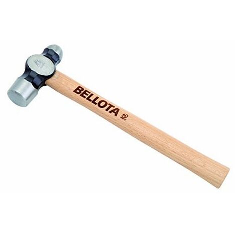 Bellota 8011-C - Martello Meccanico a Sfera con Manico in Legno per Officina e Lavori nell'Edilizia