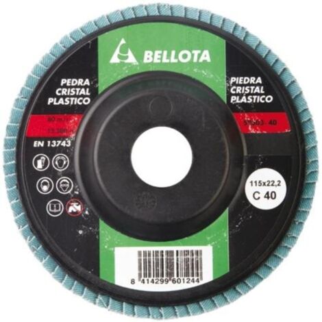 BELLOTA DISCO 50503 - 80 LÁMINA DESBASTE PIEDRA CARBUR SILICIO
