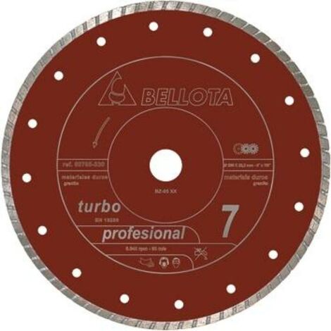bellota disco 50705-230x22.2x7.0mm diam.laser pro7 granito turbo