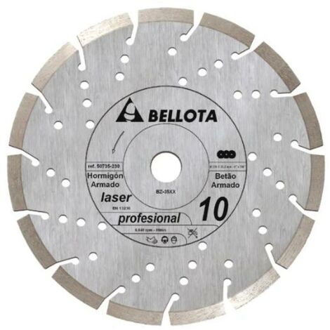 bellota disco 50735-230x22.2x10mm diam.pro10 hormigon arma.segm.