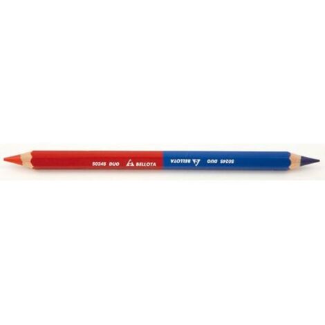 BELLOTA Pack de 3 Lápices Duo 50245-3 Azul-Rojo Proplac