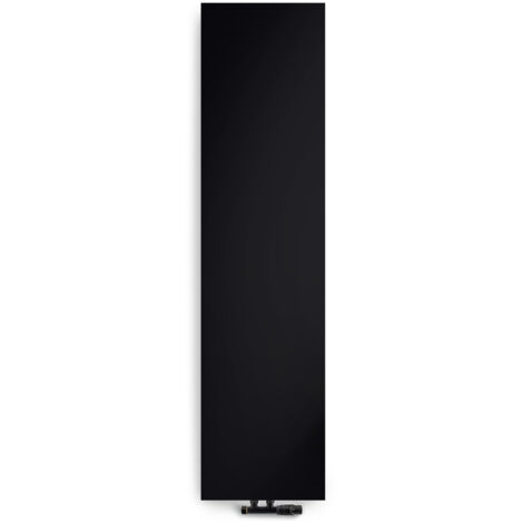 Belrad Vertikal Heizkörper Plan Schwarz Matt T20 2000 x 400 (HxB) - 1155W