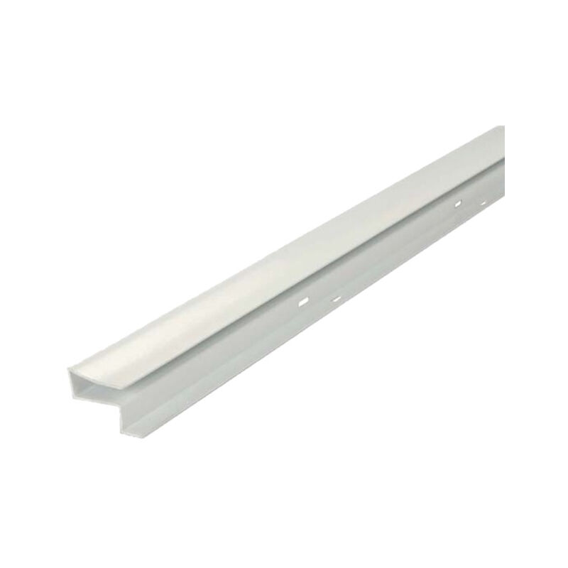 Belriv 4m Nicoll profilo di sovrapposizione grande - Bianco - PFGR4B