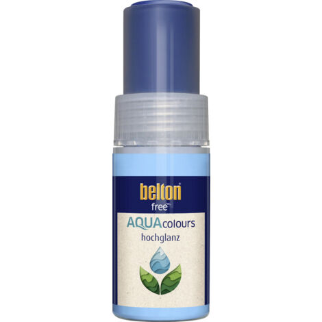 belton free Lackstift 9 ml enzianblau hochglänzend RAL 5010 Lack Korrekturstift