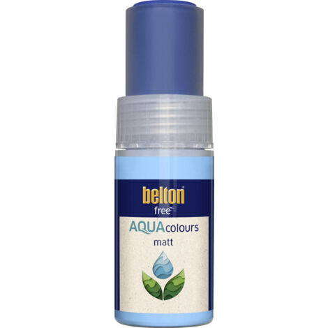 belton free Lackstift 9 ml enzianblau matt RAL 5010 Lack Korrekturstift