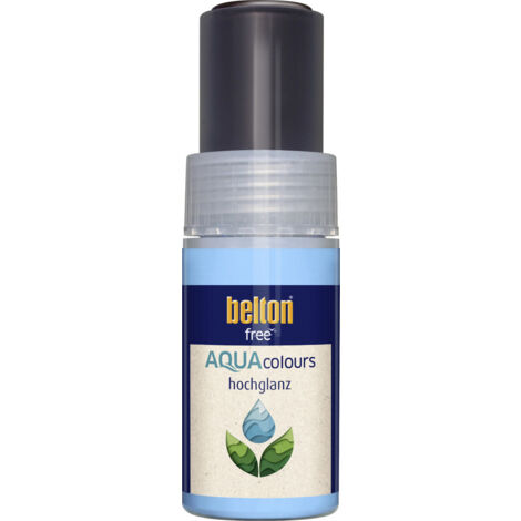 belton free Lackstift 9 ml tiefschwarz hochglänzend RAL 9005 Lack Korrekturstift