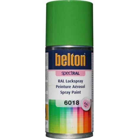 belton SpectRAL Lackspray 150 ml gelbgrün Sprühlack Buntlack Spraylack