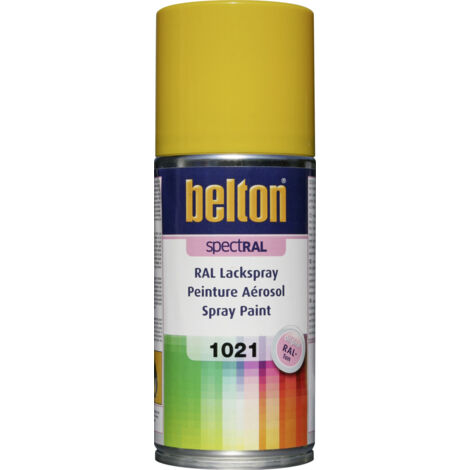 belton SpectRAL Lackspray 150 ml rapsgelb Sprühlack Buntlack Spraylack