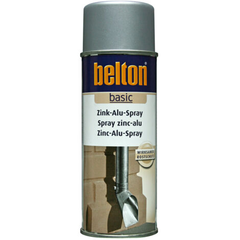 BELTON Zinc alu spray400mlgrisargent - BELTON AUTO-K