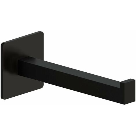 BELTRAN 20251 LUKA Portarrollos Vertical Adhesivo Negro Mate - ref: 064-20251