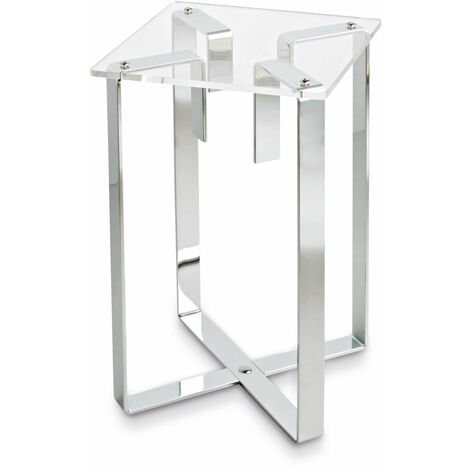 BELTRAN 2036 TABURETE Banqueta Oporto Cromo Transparente - ref: 064-2036