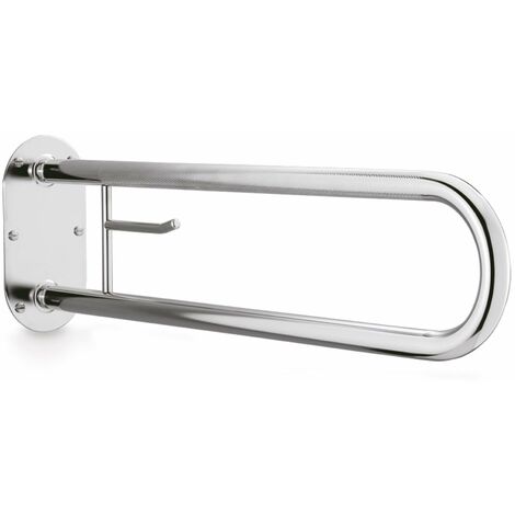 BELTRAN 2607 ASIDEROS Asidero C/Port. Rollos Pared Fijo Inox Antideslizante - ref: 064-2607