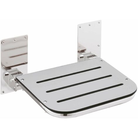 BELTRAN 2610 ASIDEROS Asiento Abatible para Ducha Inox y Otros Servicios Blanco - ref: 064-2610