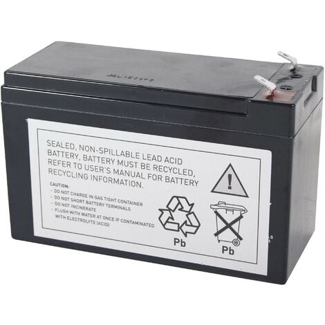 Beltrona RBC2 Batterie pour onduleur remplace la batterie d'origine RBC2, RBC110 Adapté aux marques APC A39210