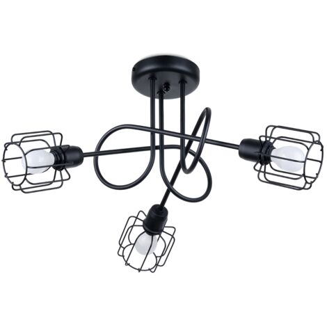 BELUCI 3S black chandelier