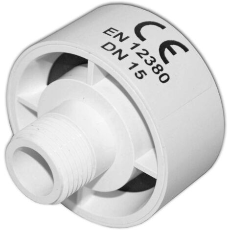 Belüftungsventil DN15 1/2 Zoll Aussen-Gewinde Siphon Rohrbelüfter