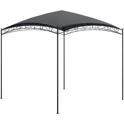 Belvédère 3x3x2,65 m Anthrazit 180 g/m²