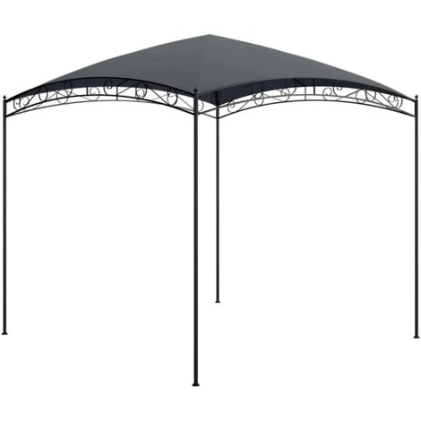 Belvédère 3x3x2,65 m Anthrazit 180 g/m²