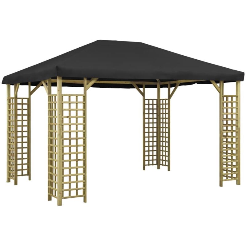 Belvédère 4x3 m Anthracite