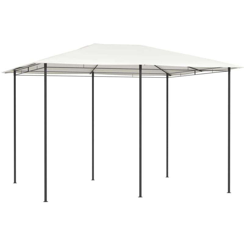 Belvédère 3x4x2,6 m Crème 160 g/m²